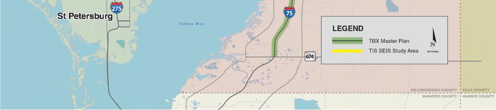 The purpose of this Tampa Bay Express (TBX) Master Plan is to evaluate the use of express lanes within interstate corridors in the Tampa Bay Region to achieve two primary objectives: provide drivers