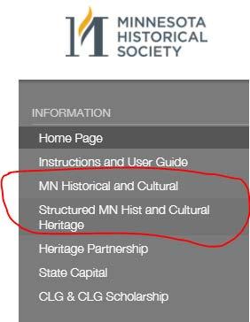APPLICATION: Two Forms MINNESOTA HISTORICAL AND CULTURAL HERITAGE GRANTS PROGRAM Is this a cooperative project?