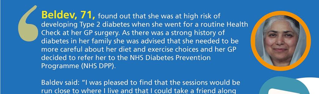 have access to a care plan template developed by the diabetes steering group with local clinical input.