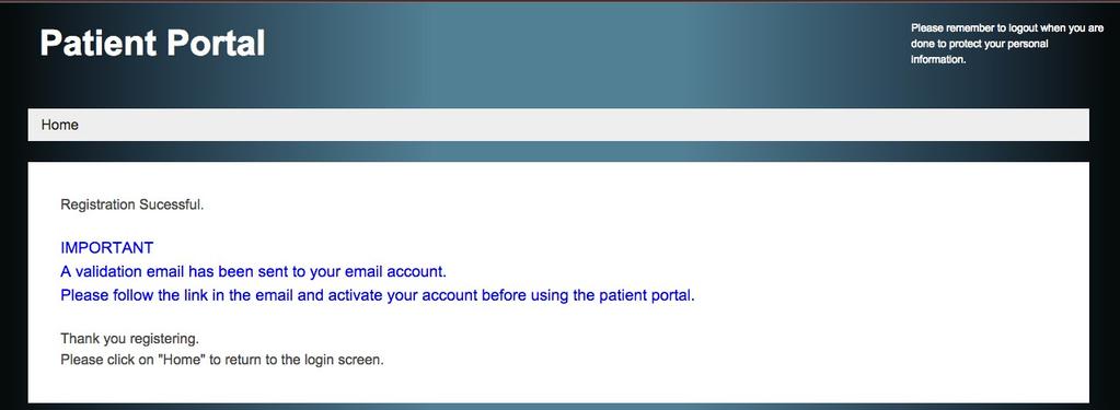 In order for the MU numerator count to increase, the staff must import the newly registered patient into PD in order to link the Portal Account and