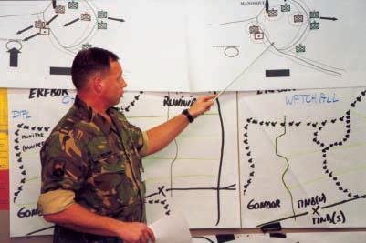 While unable to devote all their time to the MDMP, commanders remain aware of the current status of the planning effort, participate during critical