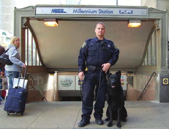 Community Policing Community policing can only be fully accomplished by engaging the Metra community, its passengers.