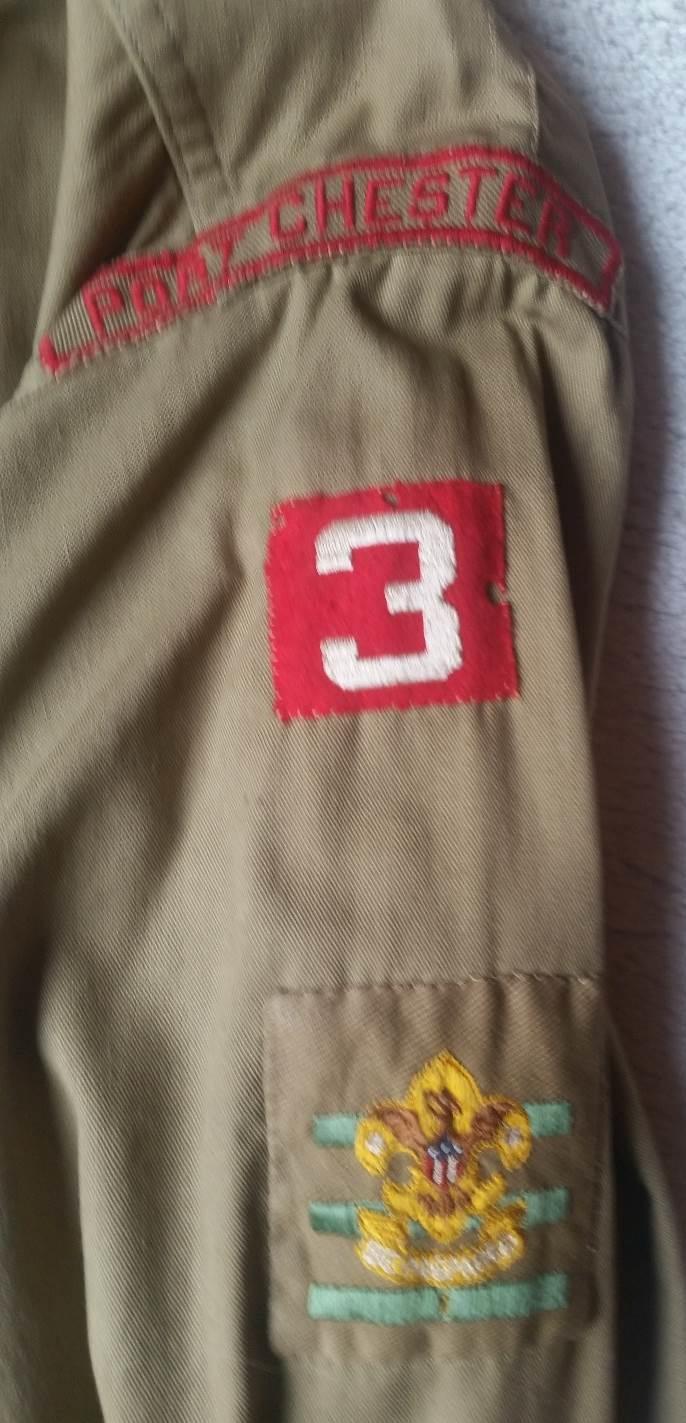 Gene s uniform Portchester Troop 3 The Oldest Eagle Scout Ever Awarded Eugene completed all requirements for the Rank of Eagle that were in effect during his tenure as a Scout (1932-1940) as a member