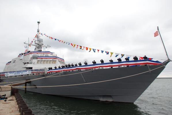 8 NOV 2008 Unit participated in commissioning of USS FREEDOM (LCS-1) at Veterans Park on Milwaukee lakefront.