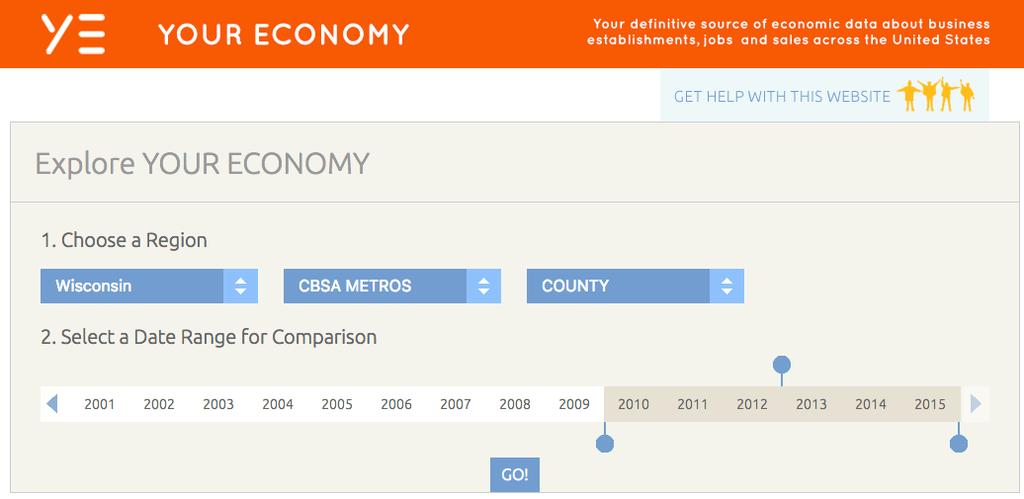 www.youreconomy.org YourEconomy.org provides a deeper view inside traditional federal statistics to show the real impact of small business and entrepreneurship.