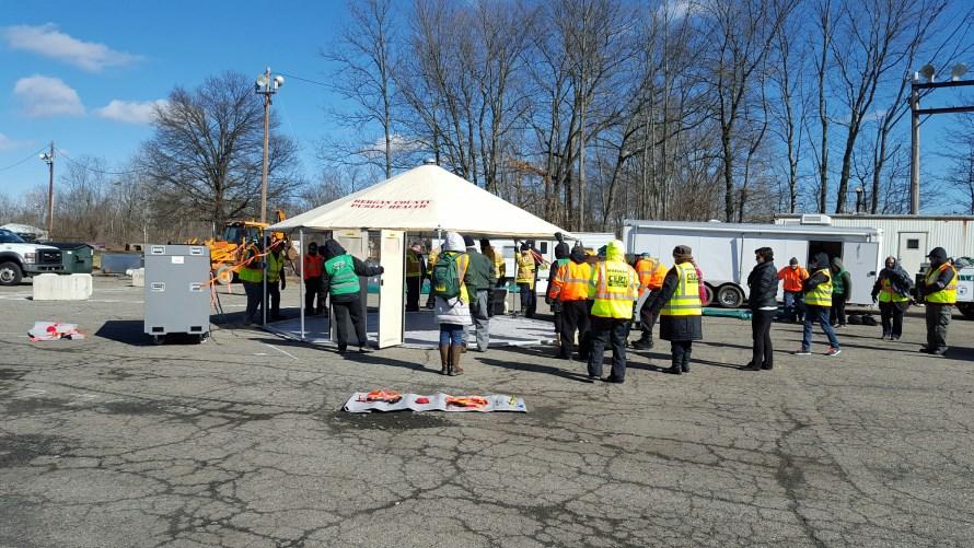 Members of the Allendale, Fair Lawn, River Vale and Rochelle Park CERT Teams responded on schedule over the three day period to assist with shelter operations, food service and housekeeping.