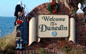 The City of Dunedin reflects the rich Scottish heritage of its founding fathers, settlers in the 1800 s, and has been woven into our community in many ways.
