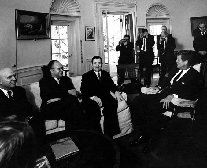 Feeling Out the Soviets JFK met with Foreign Minister Gromyko Gromyko asserted that all Soviet aid to Cuba was defensive in nature