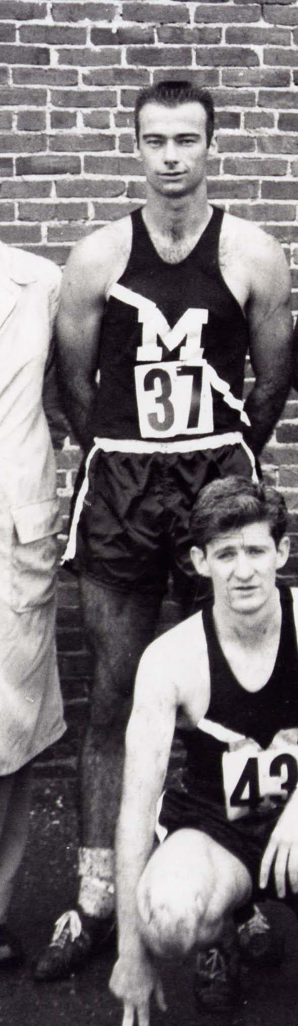 -07 MEN S CROSS UMASS COUNTRY SOCCER Pictured above is coach Ken O Brien during his 28 undergrad days at UMass in the 1963 team photo. Cross Country YEARLY FINISHES 1980 1. Rutgers 19 2. UMass 55 3.