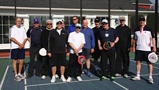 Sports Report by Fred Smith Sports Director 2015 Calcutta Participants Calcutta Team Owners In the Skybox 2015 Calcutta Finalists Looking backward on a brutal winter but a great paddle tennis season