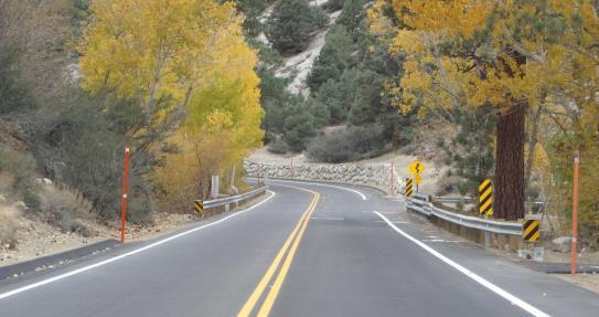 Project Highlights CA FLAP 4S12(1) Rock Creek Road Provides access to