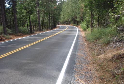Project Highlights CA FLAP 41099(1) BERRYESSA KNOXVILLE ROAD Provides