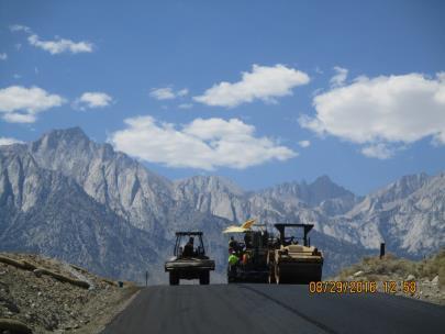 Project Highlights CA FLAP CRS4018(1) WHITNEY PORTAL ROAD Provides access