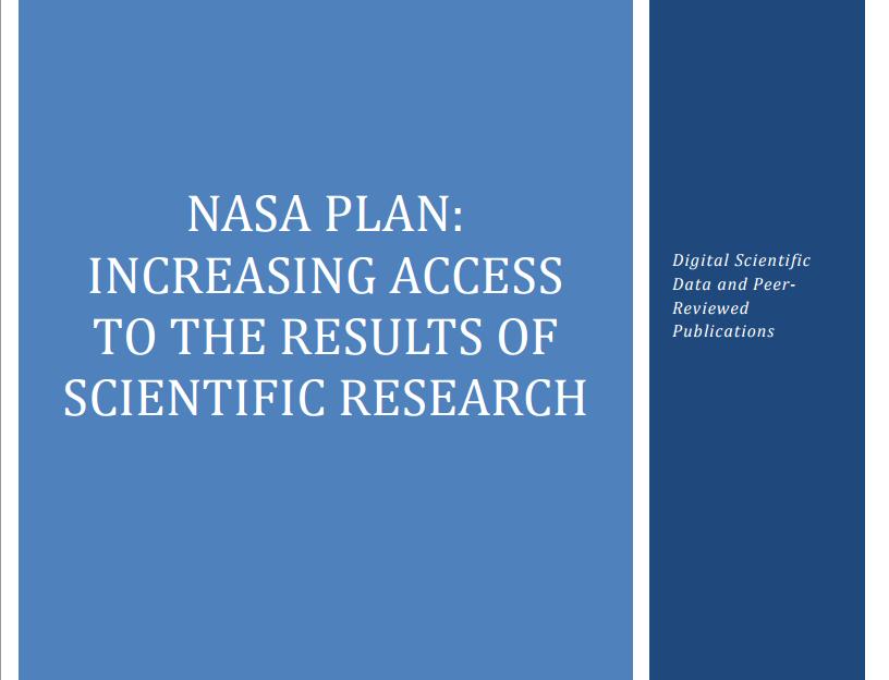 Requires peerreviewed accepted journal manuscripts Available within 12 months of publication Access through NASA portal to PubMed Central