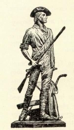 The Minutemen Based on English militia model All males over age 16 were required to join militia and attend musters.