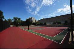 Impacts: Open Tennis courts to be replaced by a building. Site Area: 100,000 sq. ft.