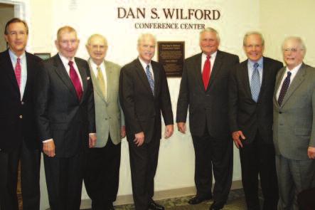 Wilford Conference Center ON NOVEMBER 19, 2009, Memorial Hermann Prevention and Recovery Center (PaRC) dedicated The Dan S. Wilford Conference Center. The John S.