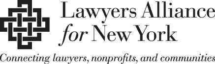Lawyers Alliance for New York Disaster Relief Initiative September 2001 September 2003 In the immediate aftermath of September 11, 2001, Lawyers Alliance for New York recognized that nonprofit