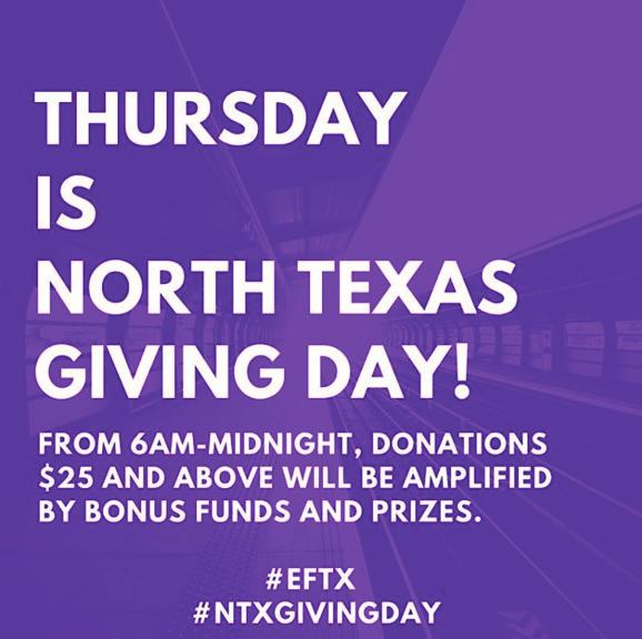 Stories Success Stories How to Donate Why #NTxGivingDay?