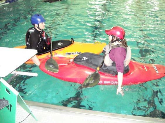 Adventure Programs Kayak Roll Sessions Keep your roll and rescue skills fresh through the winter months with our indoor pool sessions.