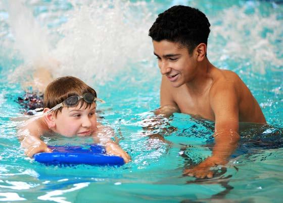 Adult Programs Adult Swim Lessons: Beginner Homestead Aquatic Center Focus on floating, kicking, basic arm movements for freestyle/front crawl, breathing, treading and gaining confidence.