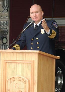 Message From the Chief On behalf of all members of the Victoria Fire Department, I am pleased to present the 2016 Annual Report.