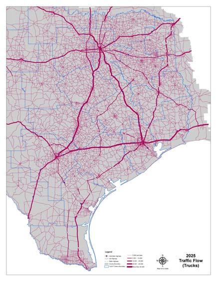 2025 Traffic Volumes US 59 / US 77 17,000 35,000 18,000 Source: Statewide Analysis Model (SAM) 4,000 19,500 2025 Truck