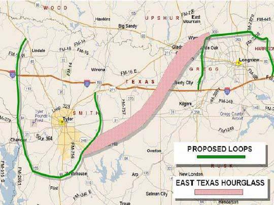 Cost: $167M Regional Projects Source: TxDOT Tyler District Regional highway projects lacked funding for construction