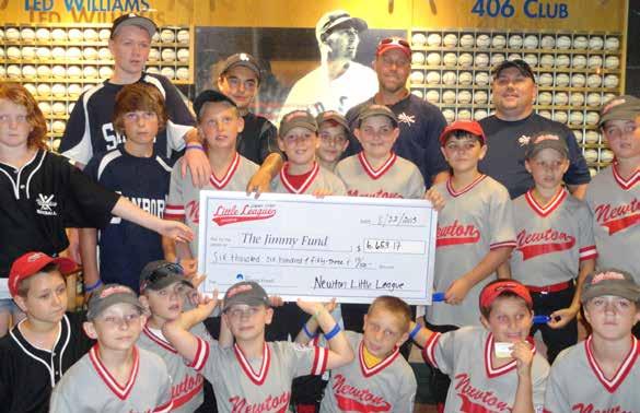 HISTORY OF Jimmy Fund Little League Little League Baseball and the Jimmy Fund are two organizations dedicated to providing children with the opportunity to become healthy adults.