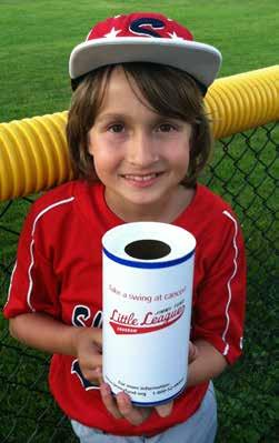 JIMMY FUND LITTLE LEAGUE DESIGNATED HITTER Tommy Tommy is a happy and creative 3rd grader from Leominster, MA. He loves to cook and bake, and wants to be a chef when he grows up.