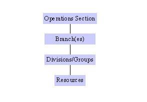 Figure 2 Major Organizational Elements of Operations Section Operations Chief & Deputies.