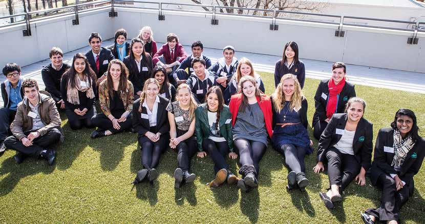 THE ANU YOUNG BUSINESS LEADERS CHALLENGE The ANU Young Business Leaders Challenge is a team-based school event that brings together groups of Year 11 and 12 students to compete against each other in