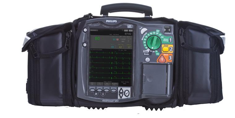 Emergency Care and Resuscitation Solutions A HeartStart MRx Monitor/Defibrillator H A rugged, reliable, easy-to-use monitor/defibrillator packed with meaningful innovations to help you drive the