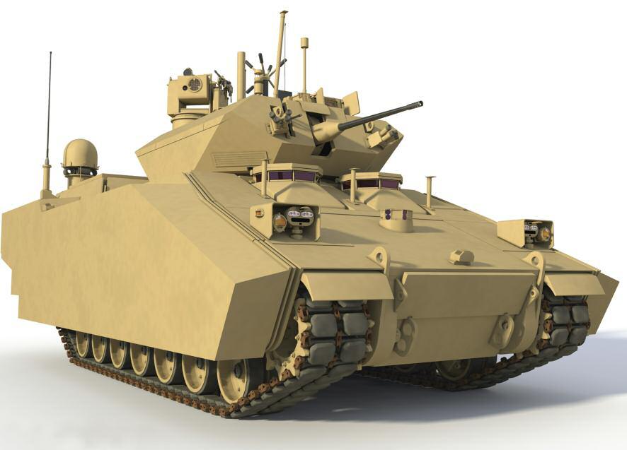 The new ground combat vehicle currently being developed is the next-generation infantry fighting vehicle (IFV) and will replace the IFV configurations of the Bradley.