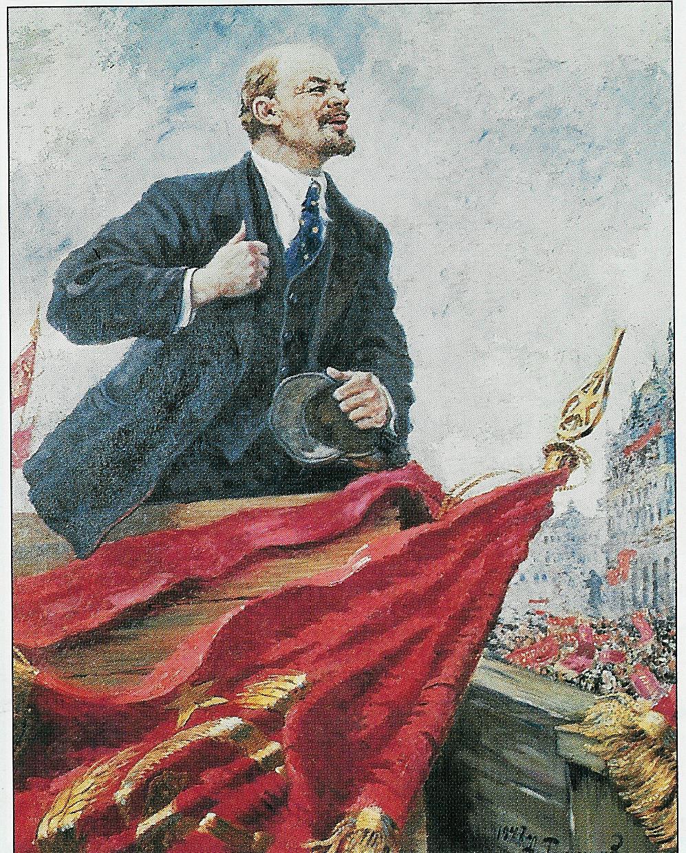 Communists led by Vladimir Lenin led a second