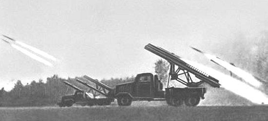 Russian Katyusha Rockets known as Little Kate or the Germans called them Stalin s Organ due to
