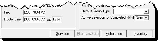 Setting Medication Review Preferences All Medication Review Preferences can be set from the Patient-Focused Services Preferences window. 1. Select More > Pharmacy. 2.