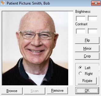 Deleting a Patient Profile Image If a patient no longer wishes to have their image on file on their patient profile, you can remove it from PharmaClik Rx.