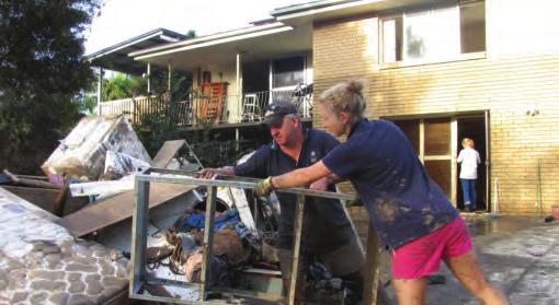 Residents clean-up after flood waters subside. Functional area responsibilities Provide strategic advice to the Authority on human and social recovery issues and services.