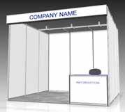 EXHIBITION Booth Package * Additional equipment application form will be provided after the application deadline.