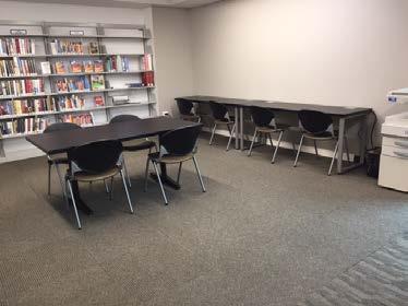 At the beginning of 2017 we carpeted the lobby and the staircase in the Romer Avenue entranceway and we also replaced the existing children s tables at the Branch.