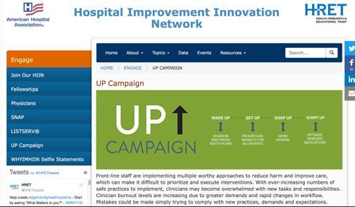 HRET UP Campaign Page