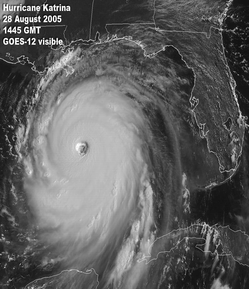 Hurricane Katrina Deadliest U.S. Hurricane since 1928 with more than 1,300 fatalities.