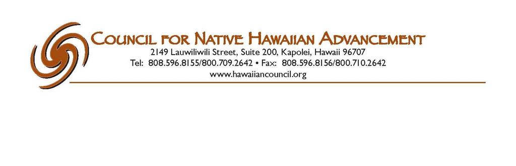 2018-2019 CNHA Organizational Members 132 Voting/30 Non-Voting Updated As of December 31, 2017 The Following Organizations are Voting CNHA Members (primary mission serves Native Hawaiians) 6 Public &