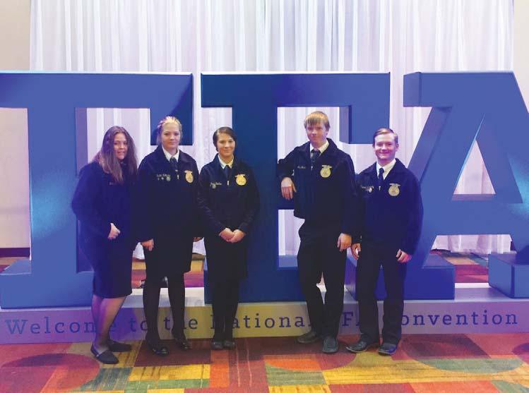 8 WEDNESDAY, FEBRUARY 21, 2018 THE SHERIDAN PRESS FFA Tongue River Valley FFA credits sponsors with year s success his year, the Tongue River Valley FFA chapter has a total of 16 members.