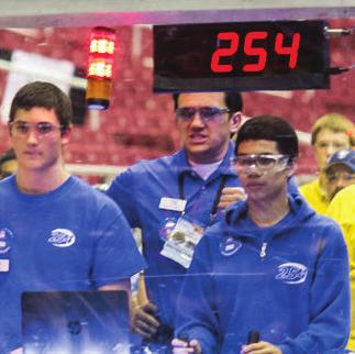 It is as close to real world engineering as a high school student can get. Teams compete in regional competitions and at the World Championships.