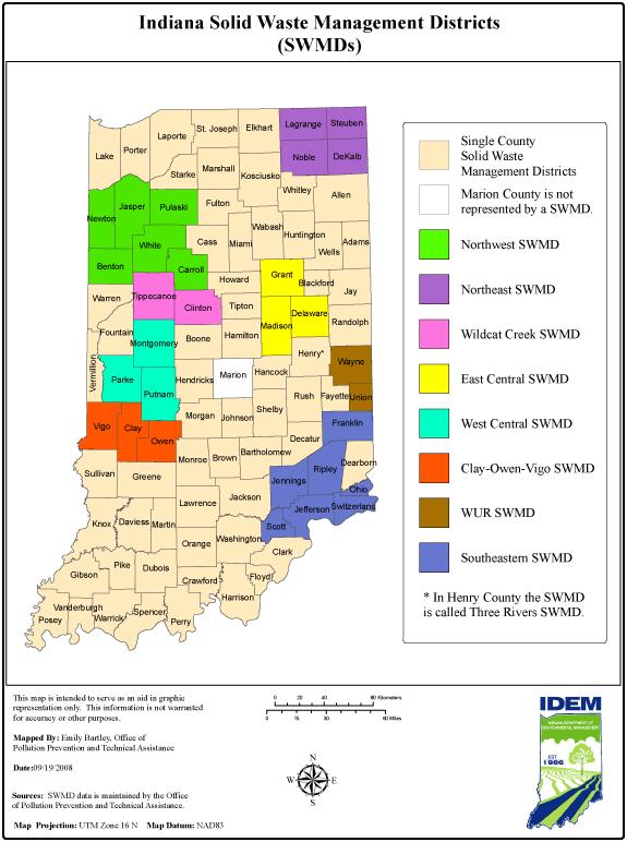 Appendix 1: Map of Indiana Solid