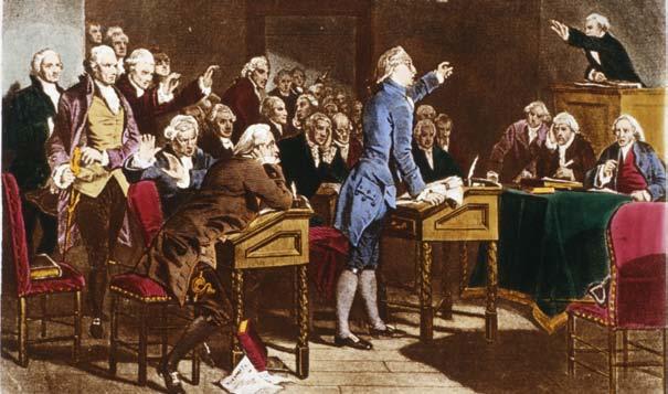 Thinking Critically WHAT does a unanimous vote reveal about the delegates perception of George Washington? IN YOUR MIND, how might a unanimous vote benefit the delegates? Give Me Liberty!