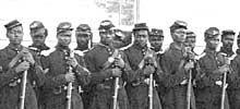 African Americans in the Military 200,000 joined the Union military About half were runaway slaves 40,000 were from