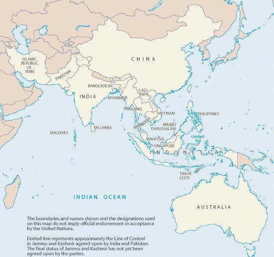 ESCAP INDIAN OCEAN AND SOUTH-EAST ASIAN